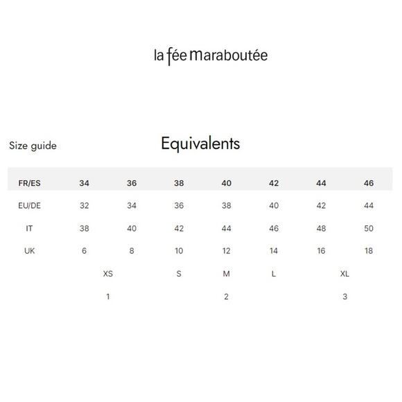 La Fee Maraboutee Tunic Top Womens 38 / US S Black White Stripe - Picture 9 of 9